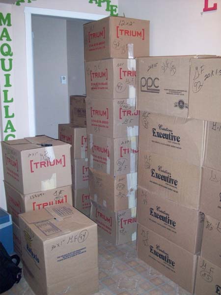 Campagne 2010 - La marchandise s'accumule